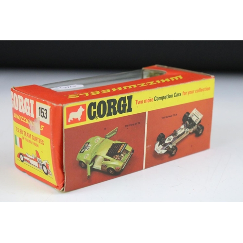 1387 - Three boxed racing car diecast models / sets to include Corgi Gift Set 29 - Duckhams Formula 1 Surte... 