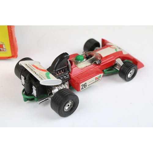 1387 - Three boxed racing car diecast models / sets to include Corgi Gift Set 29 - Duckhams Formula 1 Surte... 