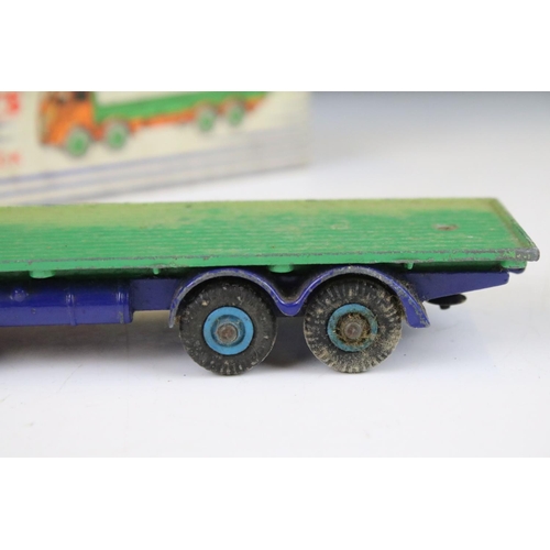 1388 - Three boxed Dinky Supertoys diecast models to include 902 Foden Flat Truck in blue cab & chassis wit... 