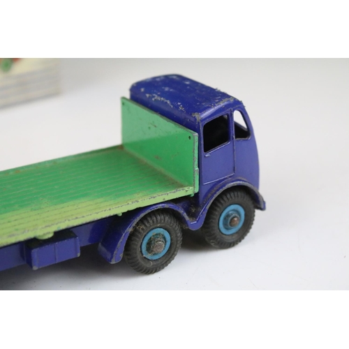 1388 - Three boxed Dinky Supertoys diecast models to include 902 Foden Flat Truck in blue cab & chassis wit... 