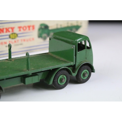 1388 - Three boxed Dinky Supertoys diecast models to include 902 Foden Flat Truck in blue cab & chassis wit... 