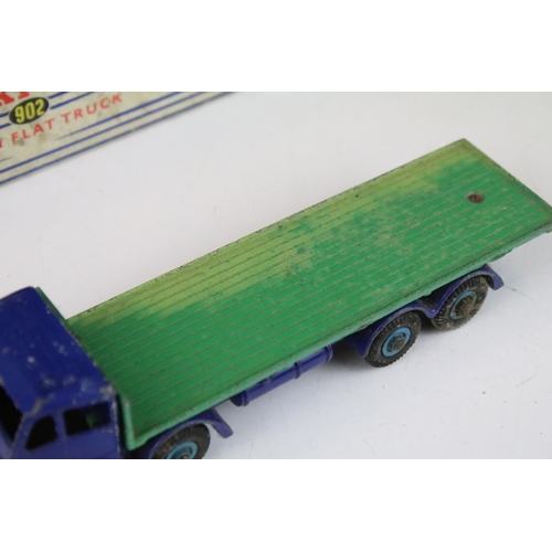 1388 - Three boxed Dinky Supertoys diecast models to include 902 Foden Flat Truck in blue cab & chassis wit... 