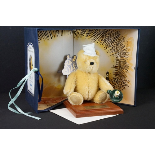 375 - Three boxed Gabrielle Designs Classics Winnie The Pooh teddy bears to include ltd edn for Teddy Bear... 