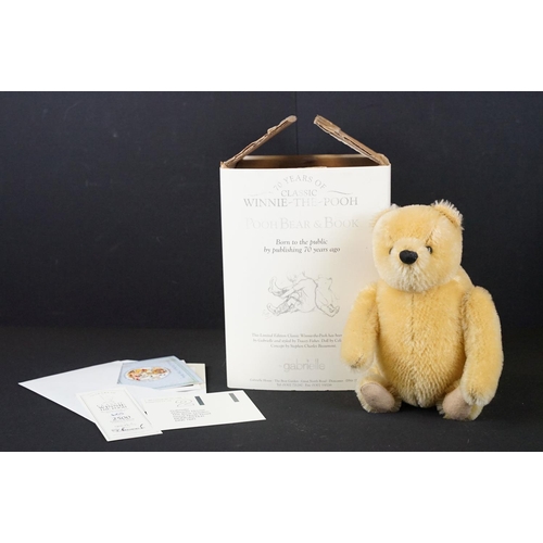 375 - Three boxed Gabrielle Designs Classics Winnie The Pooh teddy bears to include ltd edn for Teddy Bear... 