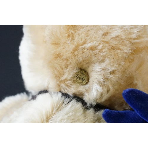 377 - Collection of four Hermann teddy bears to include Trad Bear with COA 1623/3000, Snowy in Blue Cardig... 