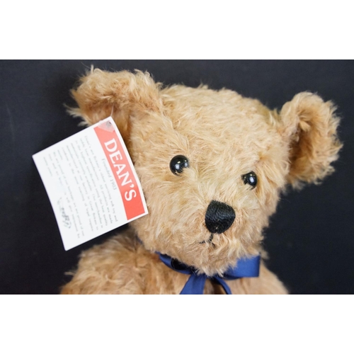 378 - Three contemporary teddy bears to include Steiff 2663604 2014 Cosy Year, Dean's Rag Book and Clayton... 