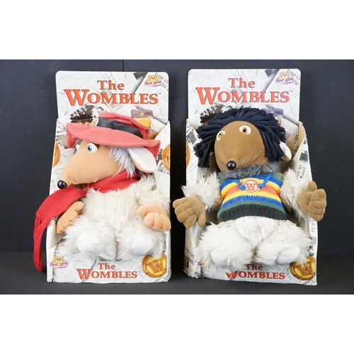 379 - Two boxed Bluebird Toys First Love Original Wombles soft toys to include Stepney and Orinoco. (Boxes... 