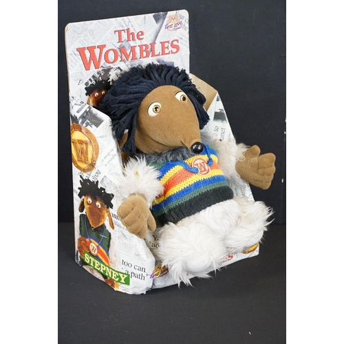 379 - Two boxed Bluebird Toys First Love Original Wombles soft toys to include Stepney and Orinoco. (Boxes... 