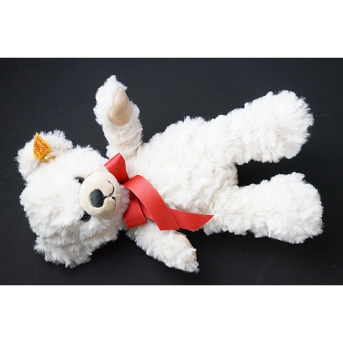 380 - Seven Steiff teddy bears to include 035418 Filzteddybar (ltd edn of 2000, white label to ear), 11147... 