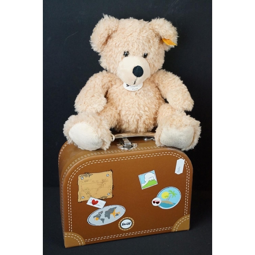 380 - Seven Steiff teddy bears to include 035418 Filzteddybar (ltd edn of 2000, white label to ear), 11147... 