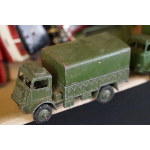 1278 - Over 30 mid 20th C play worn diecast models to include mainly Dinky examples, featuring Dinky 131 Ca... 