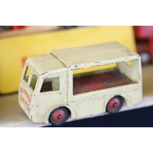 1278 - Over 30 mid 20th C play worn diecast models to include mainly Dinky examples, featuring Dinky 131 Ca... 