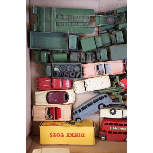 1278 - Over 30 mid 20th C play worn diecast models to include mainly Dinky examples, featuring Dinky 131 Ca... 