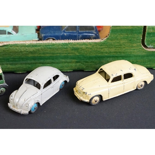 1322 - 38 Mid 20th C play worn diecast & tin plate models to include Corgi, Dinky and Triang featuring Corg... 