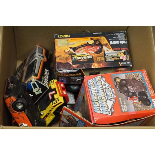 1498 - Large collection of mixed toys to include CGL Galaxy Invader handheld game, Tomy Monster Machines 16... 
