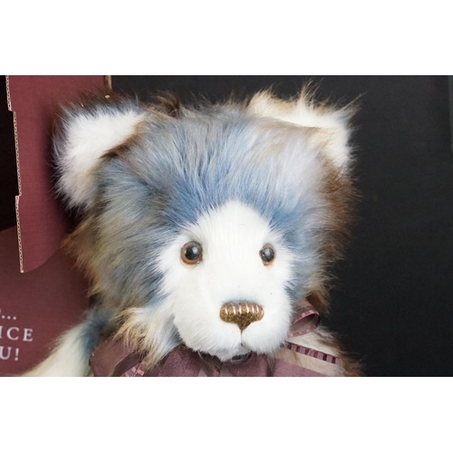 350 - Two Charlie Bears from the 'Plush Collection', exclusively designed by Isabelle Lee, to include Dilb... 