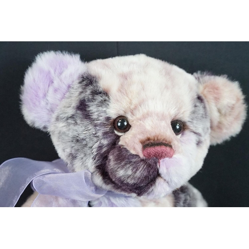 350 - Two Charlie Bears from the 'Plush Collection', exclusively designed by Isabelle Lee, to include Dilb... 