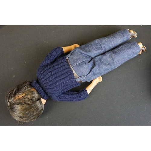 351 - Four original Sasha dolls to include a Sasha, Gregor and 2 x baby dolls, all in original outfits plu... 