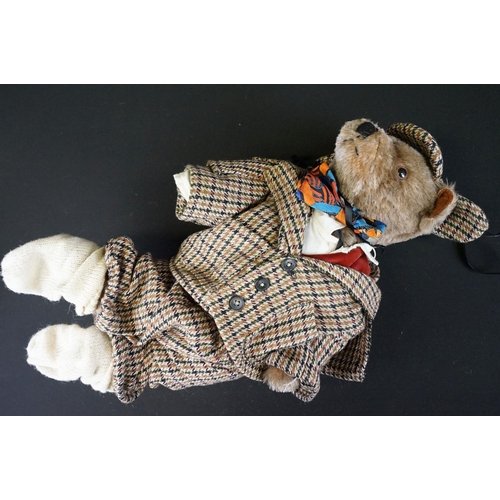 385 - Collection of six Dean's Rag Book teddy bears to include Padlock Holmes with COA 2/300, Earl Grey wi... 