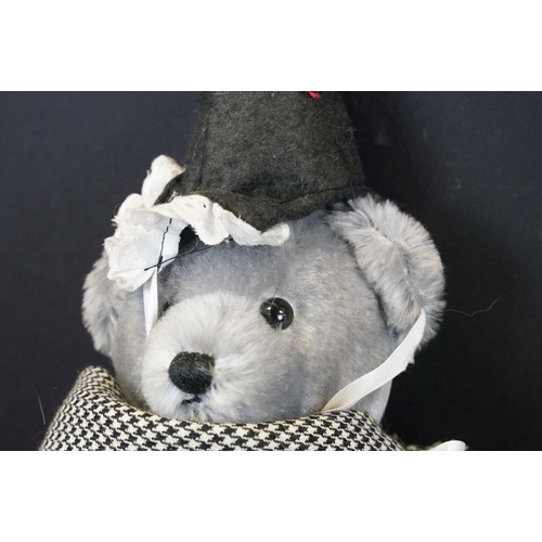 385 - Collection of six Dean's Rag Book teddy bears to include Padlock Holmes with COA 2/300, Earl Grey wi... 