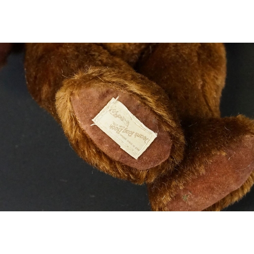 385 - Collection of six Dean's Rag Book teddy bears to include Padlock Holmes with COA 2/300, Earl Grey wi... 