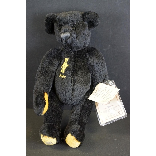 386 - Collection of nine Dean's Rag Book teddy bears to include Hugo 2001 Membership Bear with COA No. 141... 