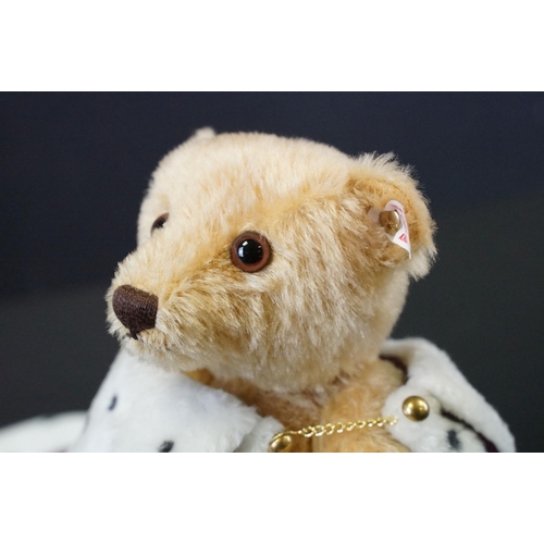 388 - Steiff - Boxed ltd edn Steiff 664359 Queen Elizabeth II Coronation Bear in original box, 1120/1953 p... 