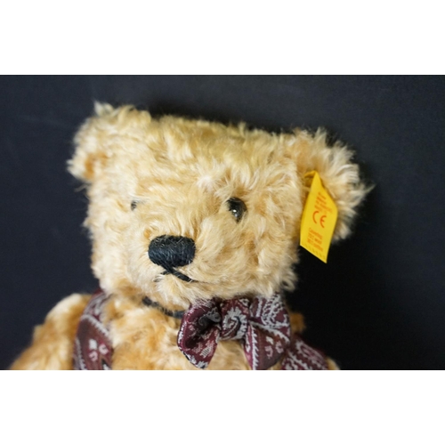 391 - Steiff - Collection of seven Steiff Danbury Mint teddy bears to include 654596 Monday's Bear Fair Of... 