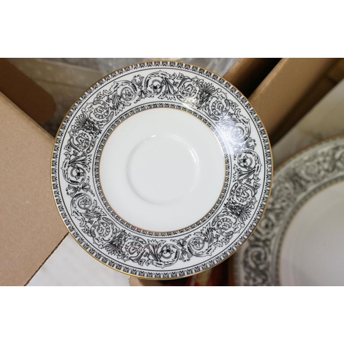 88 - Royal Doulton 'Baronet' pattern dinner service, pattern no. H4999, to include tureens, dinner plates... 