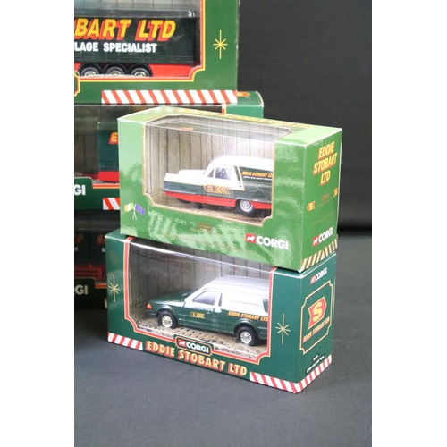 1236 - 17 boxed Eddie Stobart Ltd related haulage diecast models to include Corgi examples featuring 59503 ... 