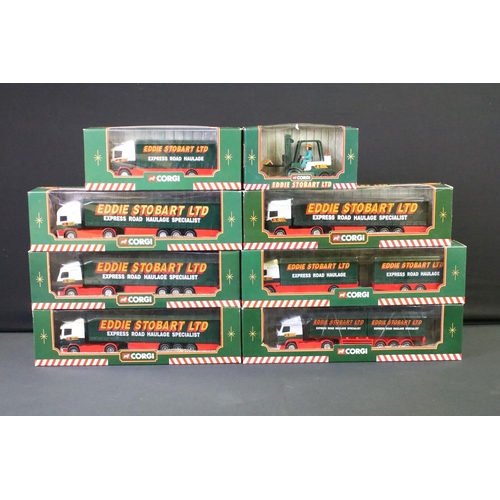 1236 - 17 boxed Eddie Stobart Ltd related haulage diecast models to include Corgi examples featuring 59503 ... 