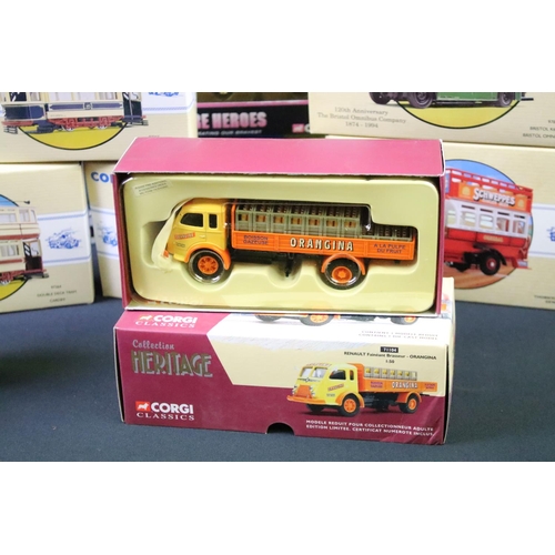 1240 - Collection of 19 boxed Corgi diecast models to include 3 x Corgi Superhaulers featuring TY86609 ECM ... 