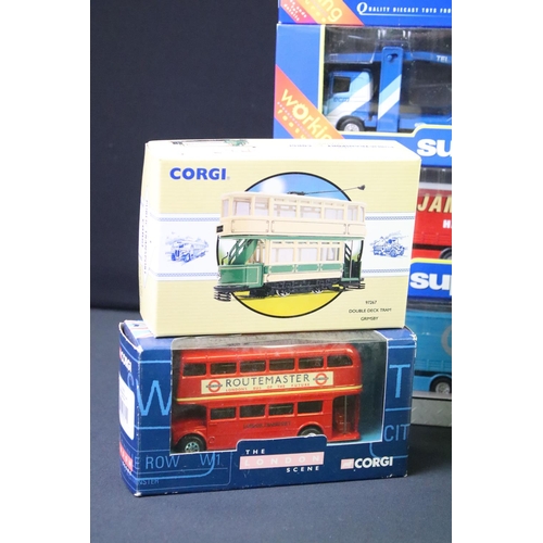 1240 - Collection of 19 boxed Corgi diecast models to include 3 x Corgi Superhaulers featuring TY86609 ECM ... 