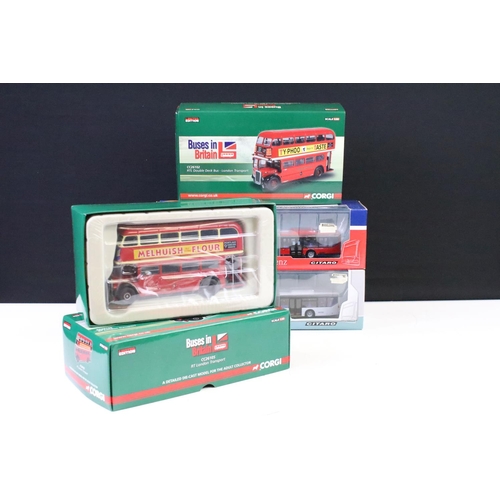 1246 - Four boxed diecast model buses to include 2 x Creative Master Ukbus 5101 Mercedes Benz Citaro and Uk... 