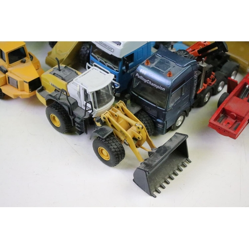 1247 - Collection of unboxed construction diecast models to include Norscot Caterpillar CAT D11R Bulldozer ... 