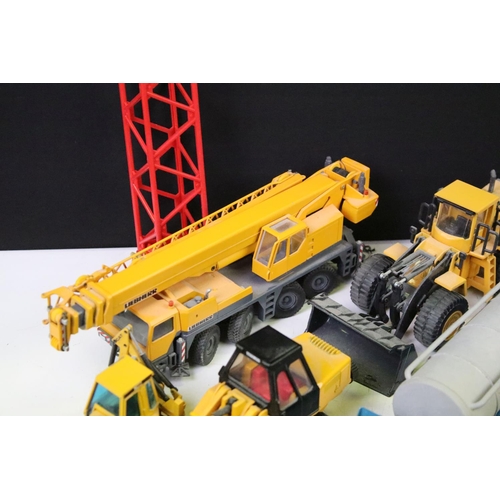 1247 - Collection of unboxed construction diecast models to include Norscot Caterpillar CAT D11R Bulldozer ... 