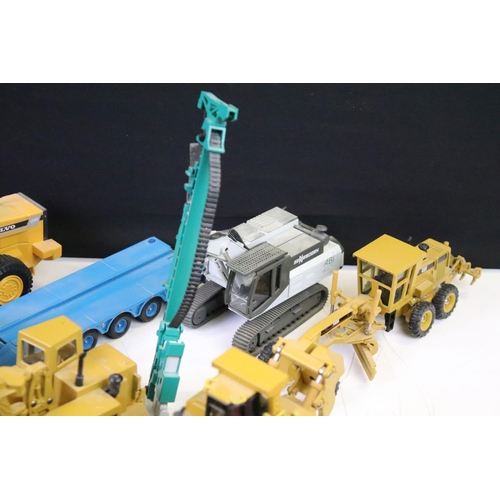 1247 - Collection of unboxed construction diecast models to include Norscot Caterpillar CAT D11R Bulldozer ... 