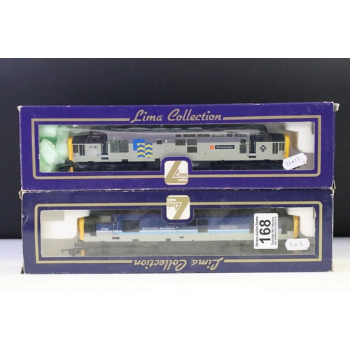 168 - Two boxed Lima Collection OO gauge locomotives to include Concrete Bob Regional Railways and Strombi... 