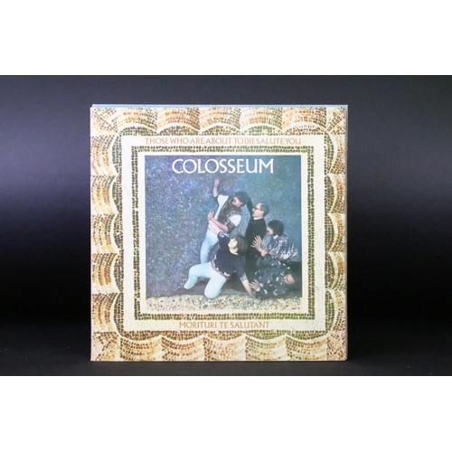 252 - Vinyl - 4 Colosseum albums to include: Those Who Are About To Die Salute You (STL 5510), Daughter Of... 