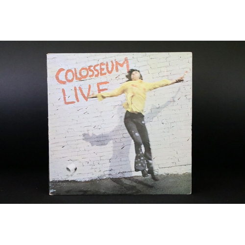 252 - Vinyl - 4 Colosseum albums to include: Those Who Are About To Die Salute You (STL 5510), Daughter Of... 