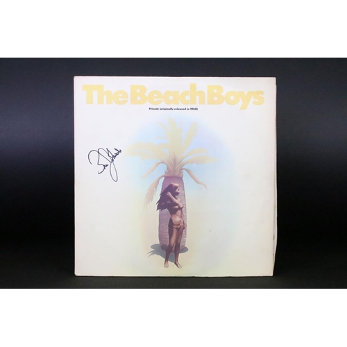 280 - Vinyl / Autographs - 4 albums and one 10” by The Beach Boys, 4 albums are signed by Bruce Johnson an... 