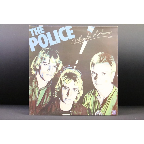 135 - Vinyl - 9 Punk & New Wave LPs to include The Clash Give 'Em Enough Rope (Portuguese pressing), The J... 