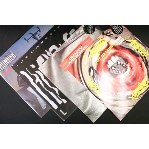 137 - Vinyl - 10 Rock & Metal LPs, 5 12