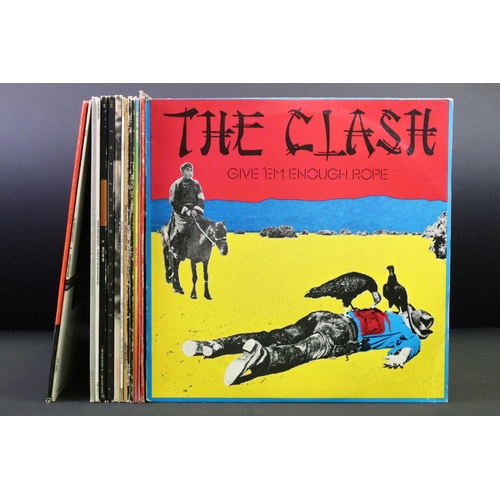 140 - Vinyl - 16 Punk and New Wave albums to include: The Clash, Public Image, Blondie, The B-52’s, Cowboy... 