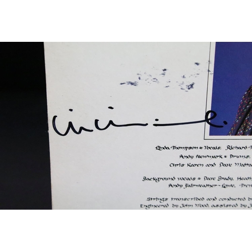 141 - Vinyl / Autographs - 4 Signed Richard Thompson albums, also including signatures by: Linda Thompson,... 