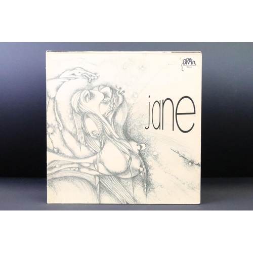 288 - Vinyl - Krautrock, 6 albums by Jane to include: Together (German 1972 green Brain Metronome labels),... 