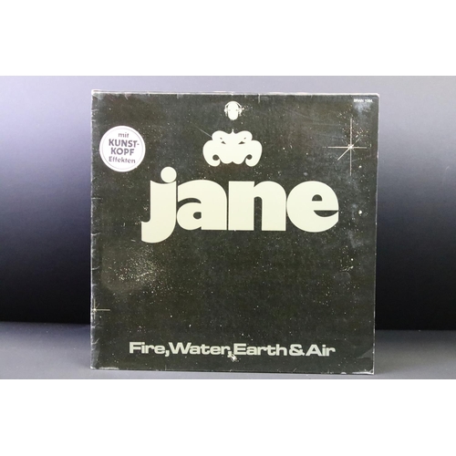 288 - Vinyl - Krautrock, 6 albums by Jane to include: Together (German 1972 green Brain Metronome labels),... 