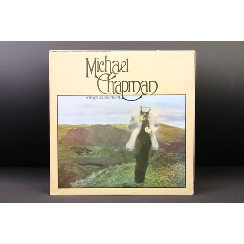 289 - Vinyl - 12 albums by male Folk Rock / Folk artists to include: Michael Chapman x 3, Kevin Coyne x 4,... 