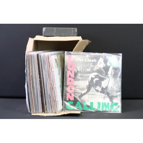 430 - Vinyl - 34 Rock, Pop, Punk & New Wave LPs to include The Clash x 2, The Jam, Blondie, Peter Gabriel ... 