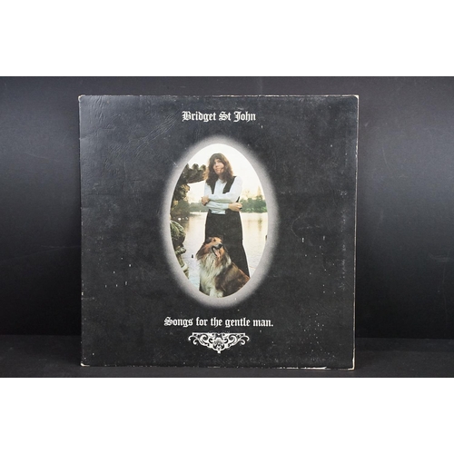 132 - Vinyl - 9 Folk LPs to include Bridget St John Songs For The Gentle Man on Dandelion (DAN 8007), Fair... 